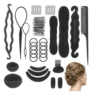 83 PCS DIY Hair Accessories Hair Modelling Tool Kit