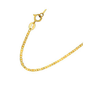 10k Yellow Gold Mariner Dainty Bracelet Link Chain 7 Inches