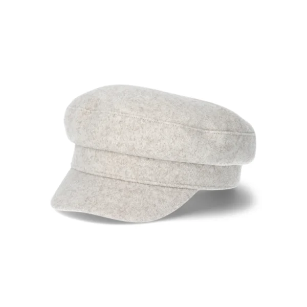Tru Women's Felt Cabbie Hat, Oatmeal - Image 2