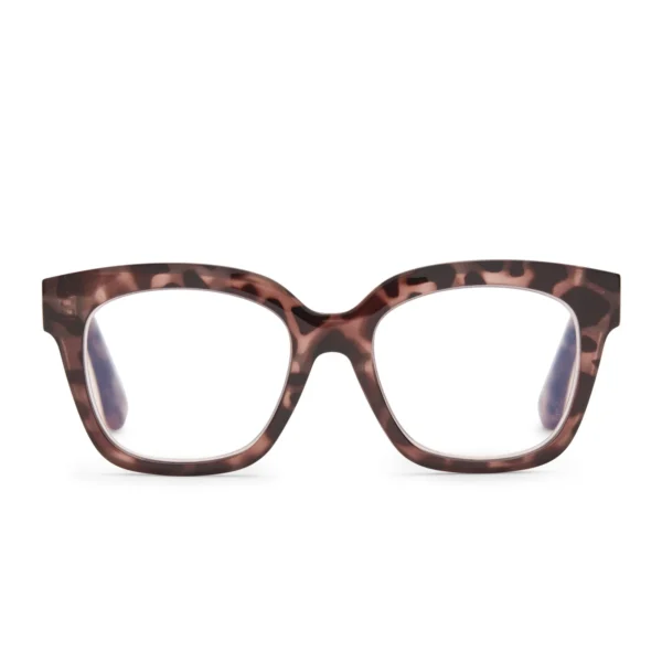 Eyewear Ava Blue Light Reading Glasses for Beige Tortoise