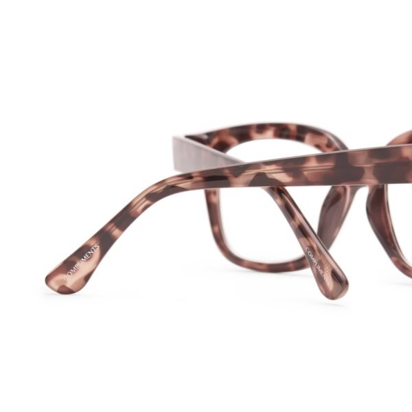 Eyewear Ava Blue Light Reading Glasses for Beige Tortoise - Image 2